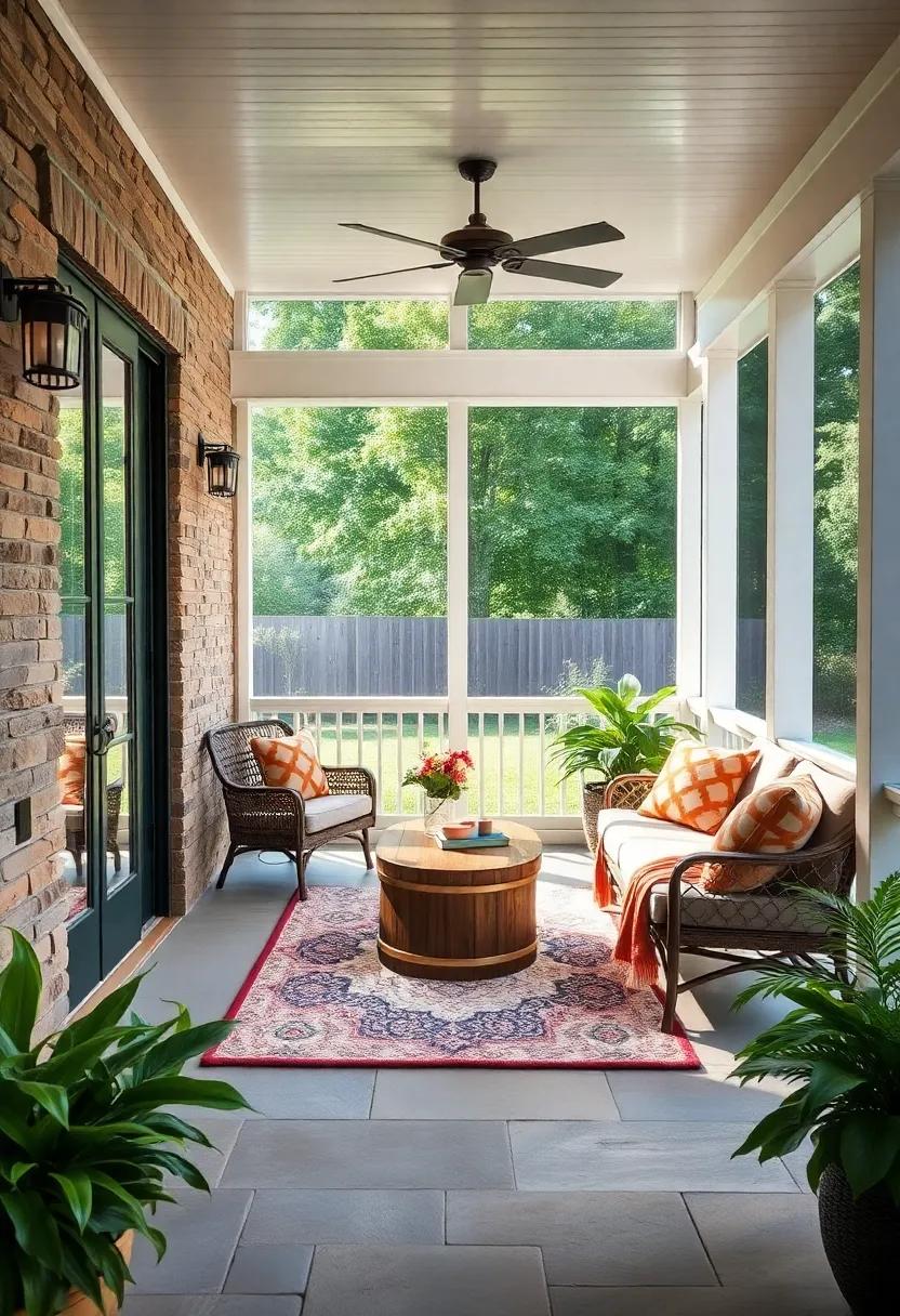 Cushioned window seats that double as storage, making smart use of space