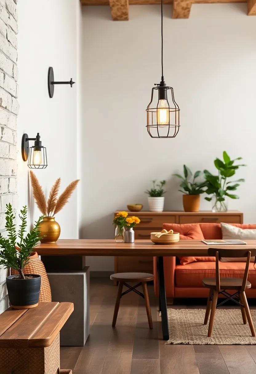 Industrial Cage Wall‌ Sconce -​ Perfect for a ⁢vintage loft⁤ or rustic ⁣kitchen, its metal cage shield and ‍exposed bulb give⁢ an edgy, utilitarian vibe