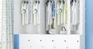 How We Organized Our Home with This Portable Wardrobe Cube Rack