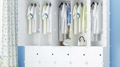 How We Organized Our Home with This Portable Wardrobe Cube Rack