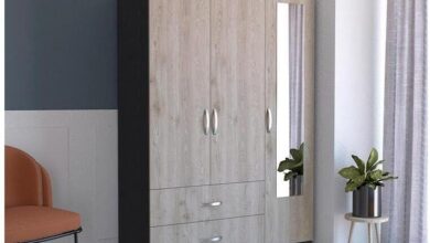 Why We Love the Bohemian Bliss 120 Mirrored Armoire’s Storage & Style