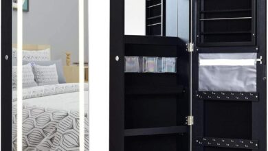 Our Honest Take on the COSTWAY LED Jewelry Cabinet with Mirror