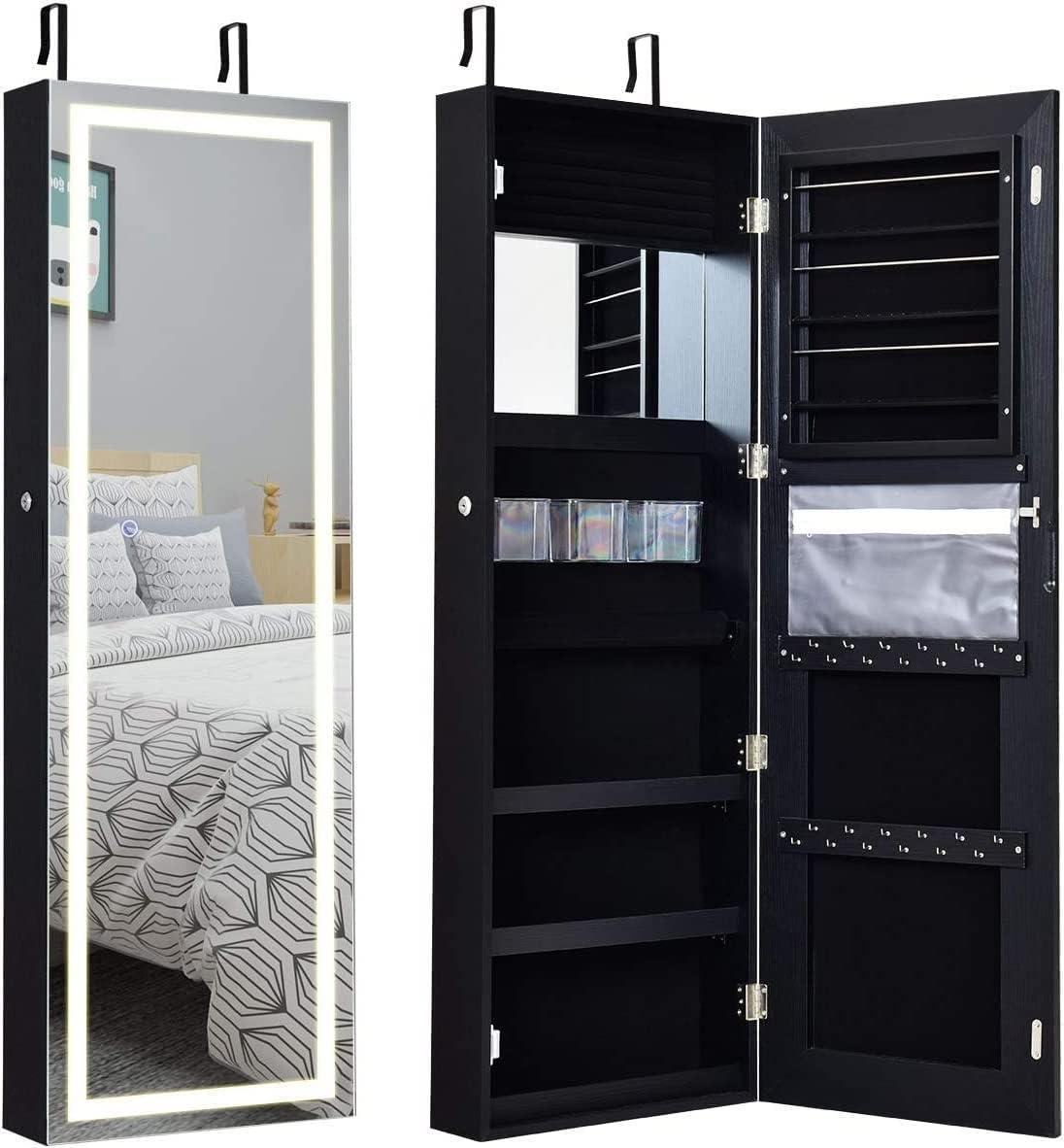 Our Honest Take on the COSTWAY LED Jewelry Cabinet with Mirror
