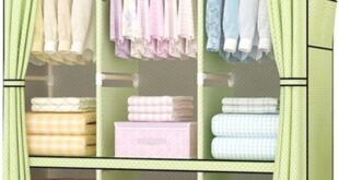 How We Maximize Space with This Sturdy Portable Wooden Wardrobe