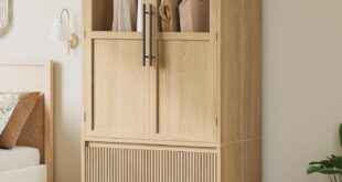 Our Honest Take: GarveeHome Wooden Armoire for Clutter-Free Living