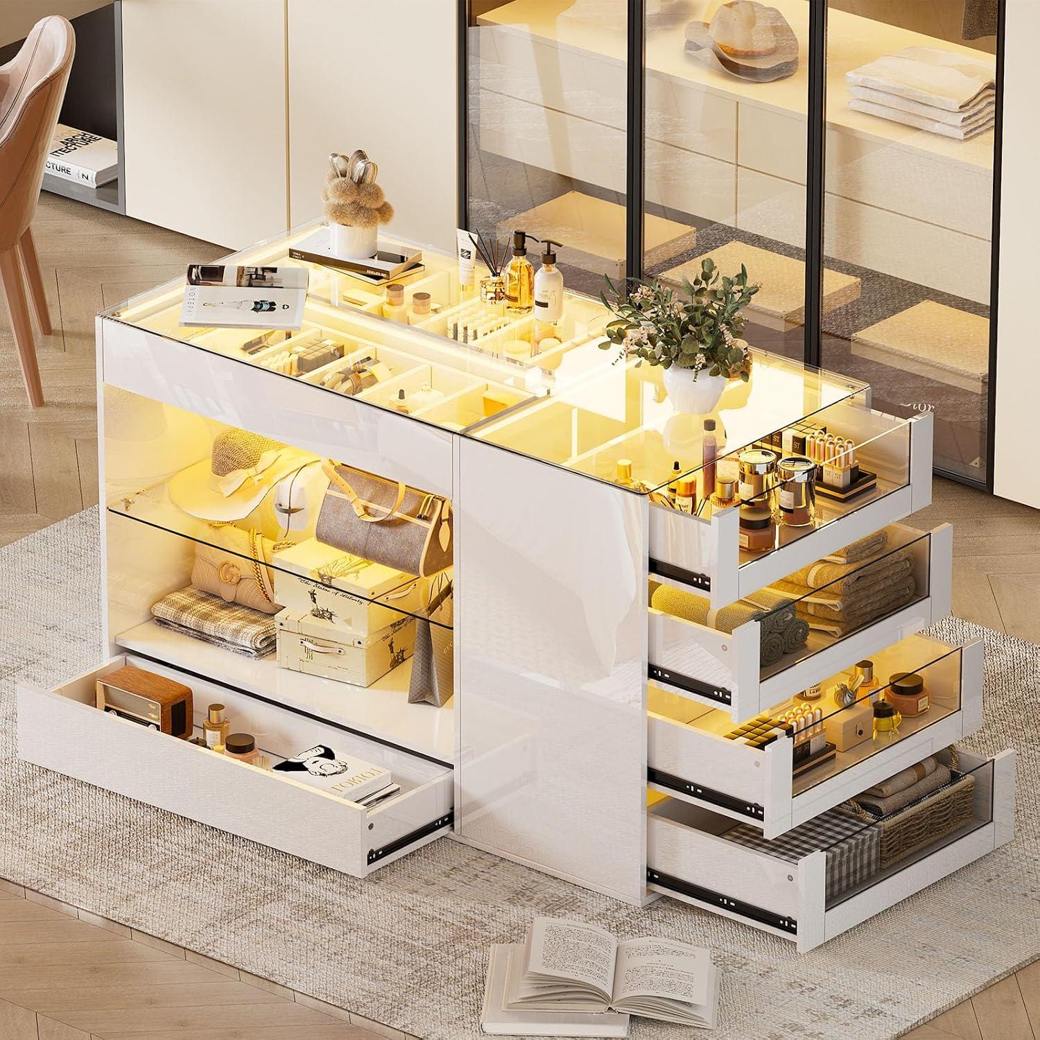 Our Honest Take on the PAKASEPT Closet Island: Style Meets Storage