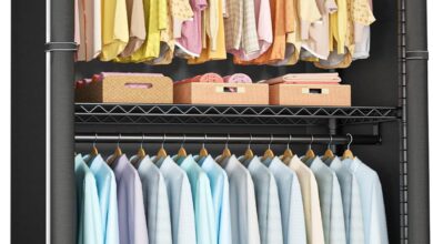 Our Take on the FUTASSI Rolling Clothing Rack: Sturdy, Spacious, and Convenient