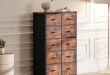 Organizing Together: Our Take on the Rustic Brown 10-Drawer Dresser