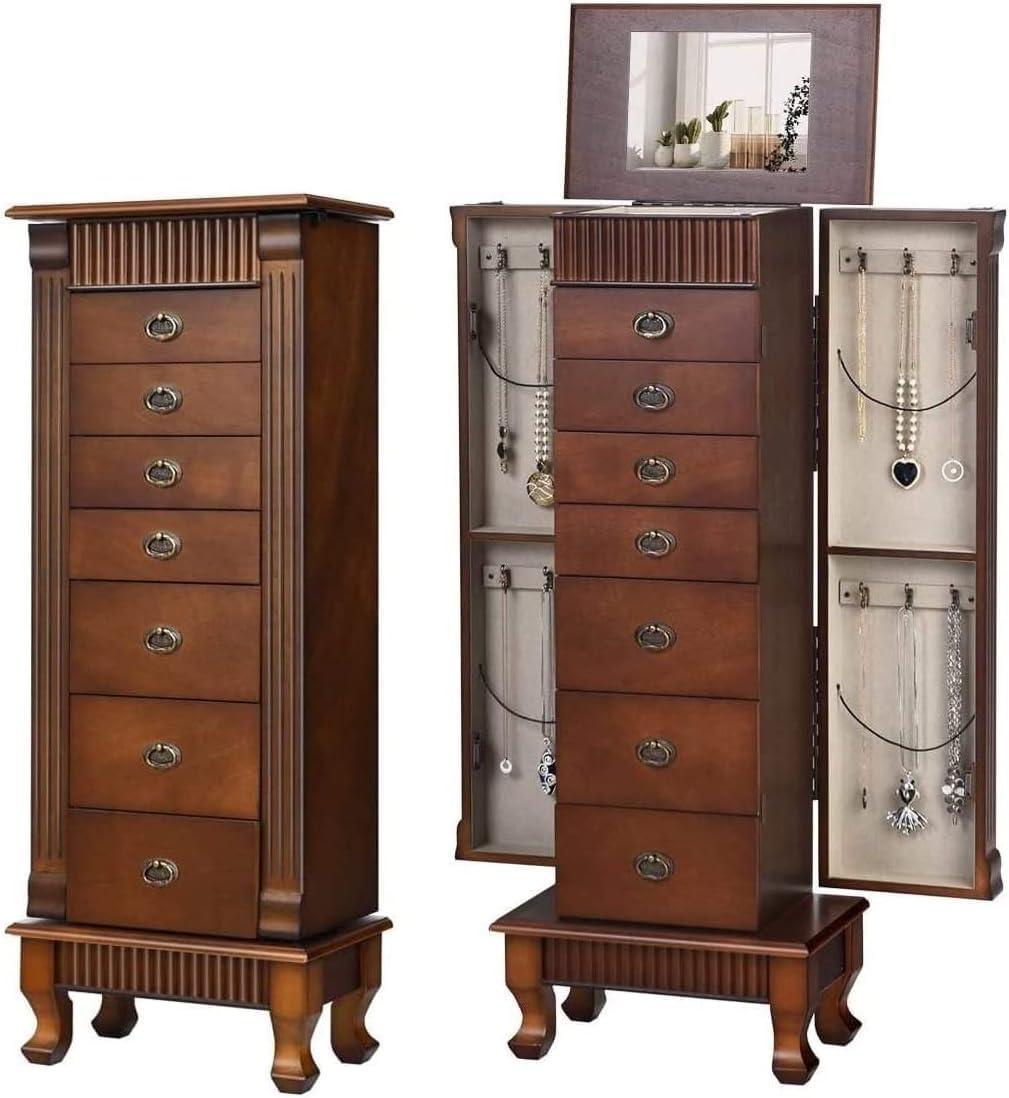Our Honest Take: The Elegant 7-Drawer Jewelry Cabinet Reviewed