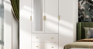 Our Honest Take on the Hitow 4-Door Wardrobe: Stylish & Sturdy Storage