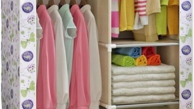 How We Transformed Our Space with a Portable Multi-Colored Wardrobe