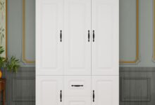 How We Organized Our Space with the Modern Armoire Wardrobe