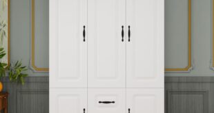 How We Organized Our Space with the Modern Armoire Wardrobe