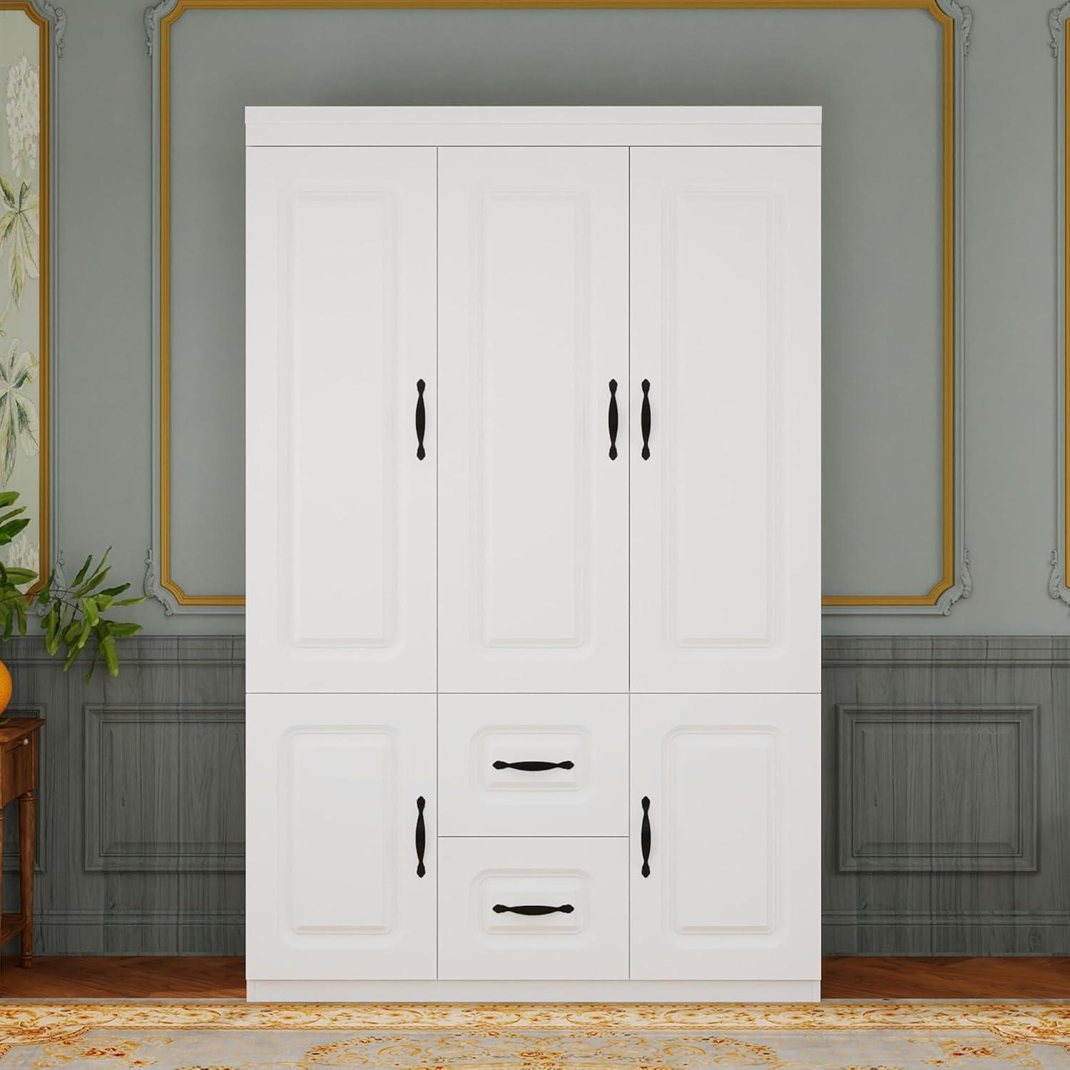 How We Organized Our Space with the Modern Armoire Wardrobe