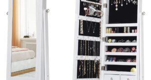 Our Honest Take on COSTWAY’s Tilting Jewelry Armoire & Mirror