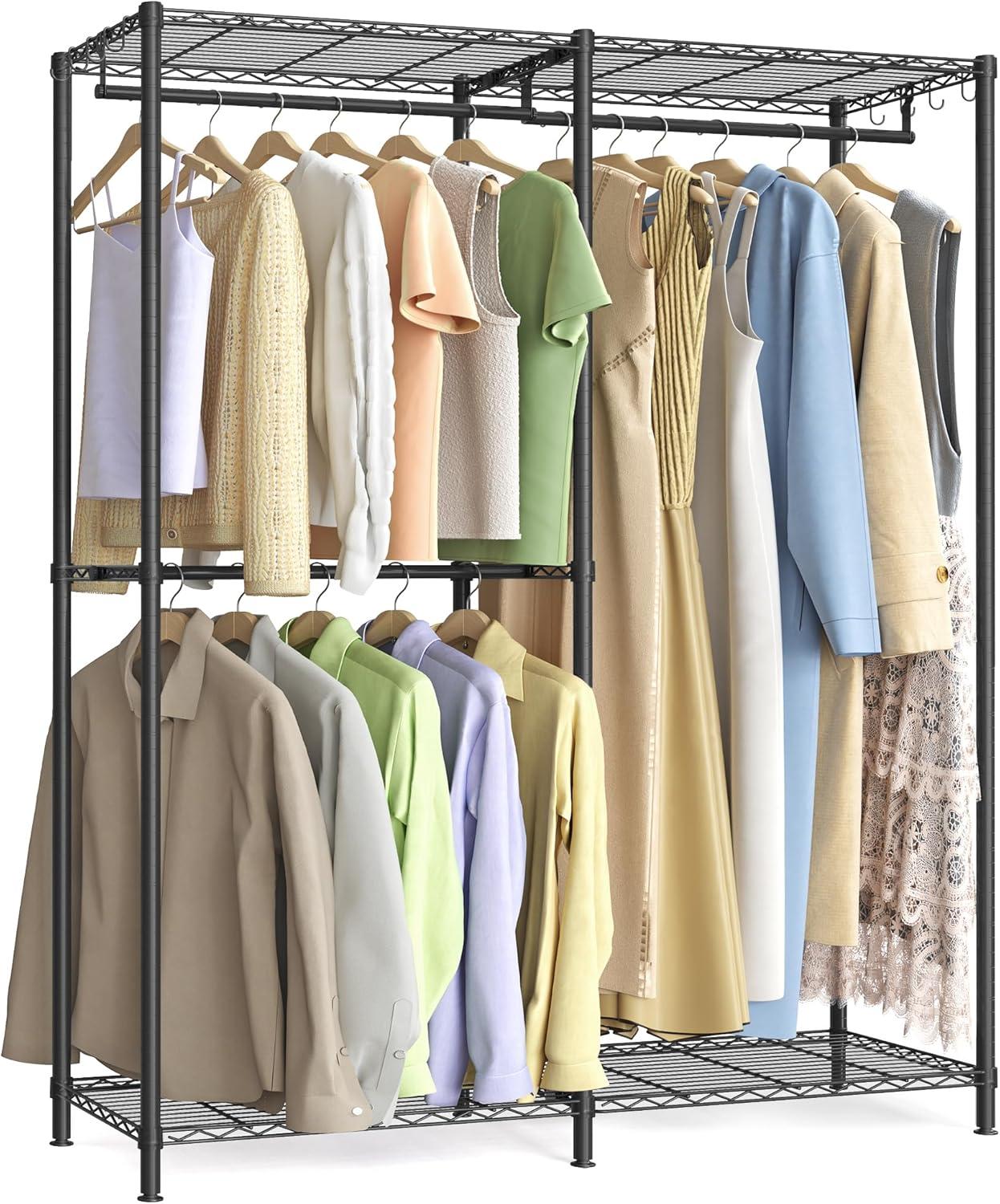 Our Take on the SONGMICS Clothes Rack: Spacious Yet Mixed Sturdiness