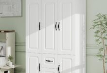 How We Organized Our Bedroom with the 71″ White Armoire
