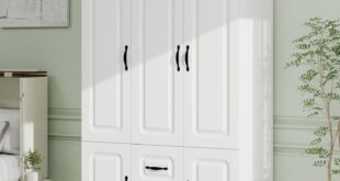 How We Organized Our Bedroom with the 71″ White Armoire