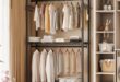 How We Simplified Storage with the Rolling Armoire Wardrobe