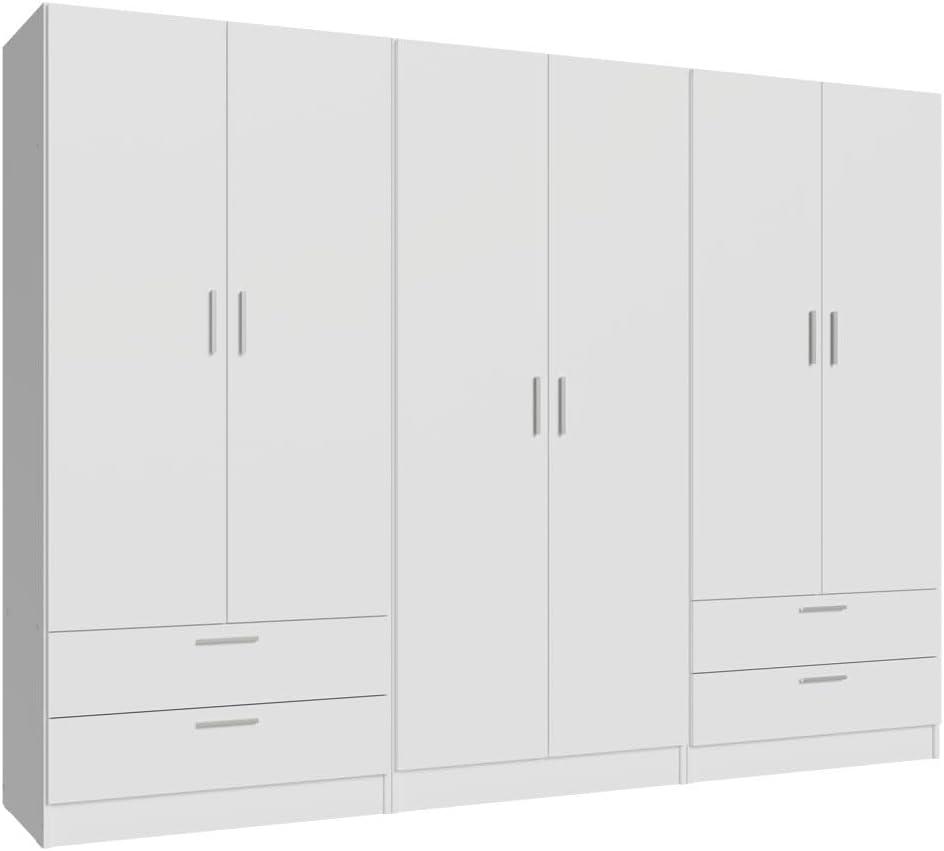 Our Honest Take on the Madesa 6-Door Wardrobe: Space Meets Flaws