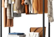 Our Take on the SINGAYE Portable Clothes Rack: Space & Value Combined