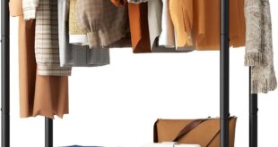 Our Take on the SINGAYE Portable Clothes Rack: Space & Value Combined