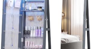 Our Honest Take on the Lvifur 360° Rotating Jewelry Armoire