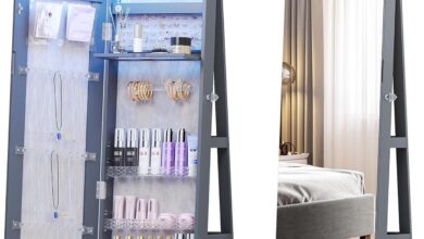 Our Honest Take on the Lvifur 360° Rotating Jewelry Armoire