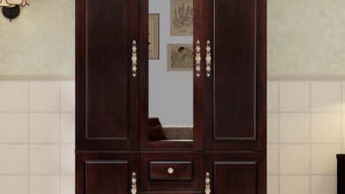 Our Take on the Solid Wood 3-Door Armoire: Style and Storage