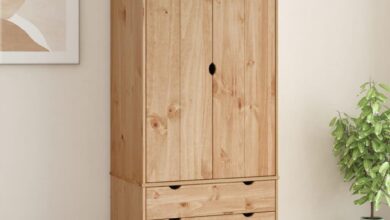 Our Review: Scandinavian Solid Wood Wardrobe with Spacious Storage