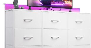 Our Honest Take on the WLIVE White TV Stand: Style Meets Storage