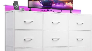 Our Honest Take on the WLIVE White TV Stand: Style Meets Storage