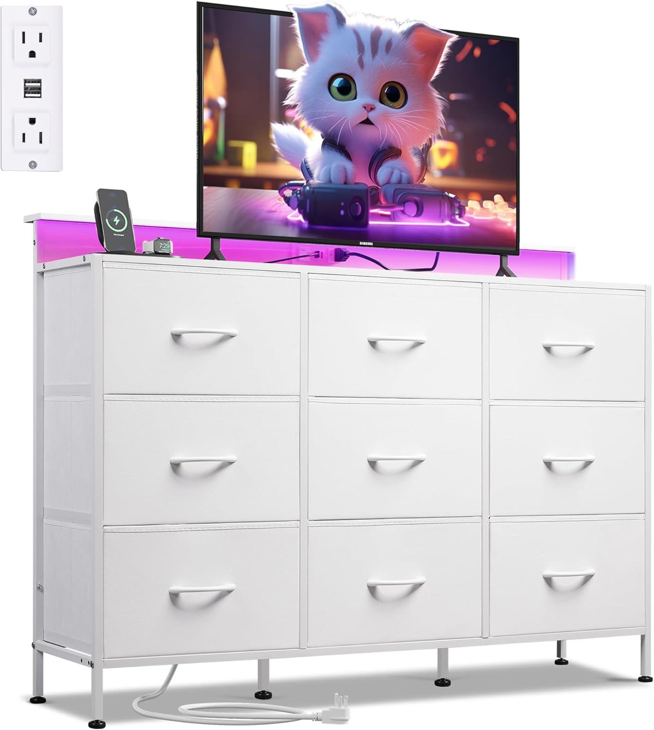 Our Honest Take on the WLIVE White TV Stand: Style Meets Storage