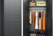 How Our Metal Wardrobe Cabinet Transformed Our Cluttered Space