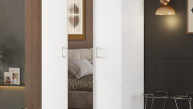How We Transformed Our Space with the White 3-Door Wardrobe