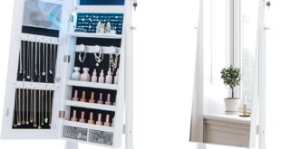 How We Loved Organizing with GOFLAME’s LED Jewelry Cabinet
