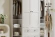 Our Honest Take on the 69″ Fluted Storage Wardrobe Armoire