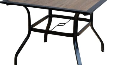 Our Honest Take on the Kozyard 37″ Outdoor Dining Table for Four