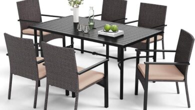 Our Take on the MIXPATIO 7-Piece Outdoor Dining Set: Practical & Stylish