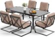 Our Thoughts on the MFSTUDIO 7PCS Patio Set: Comfort Meets Style
