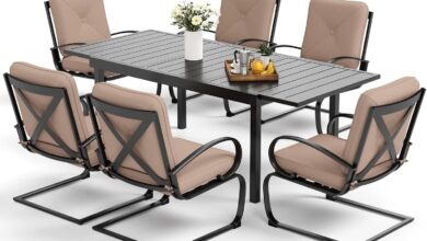 Our Thoughts on the MFSTUDIO 7PCS Patio Set: Comfort Meets Style