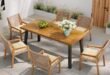 Our Take on the Elegant 7-Piece Acacia Wood Outdoor Set