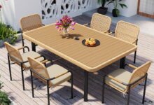 Our Honest Take on the Cozy 7-Piece Outdoor Wicker Dining Set