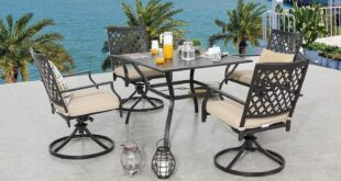 Our Take on the LOKATSE HOME 5-Piece Patio Dining Set