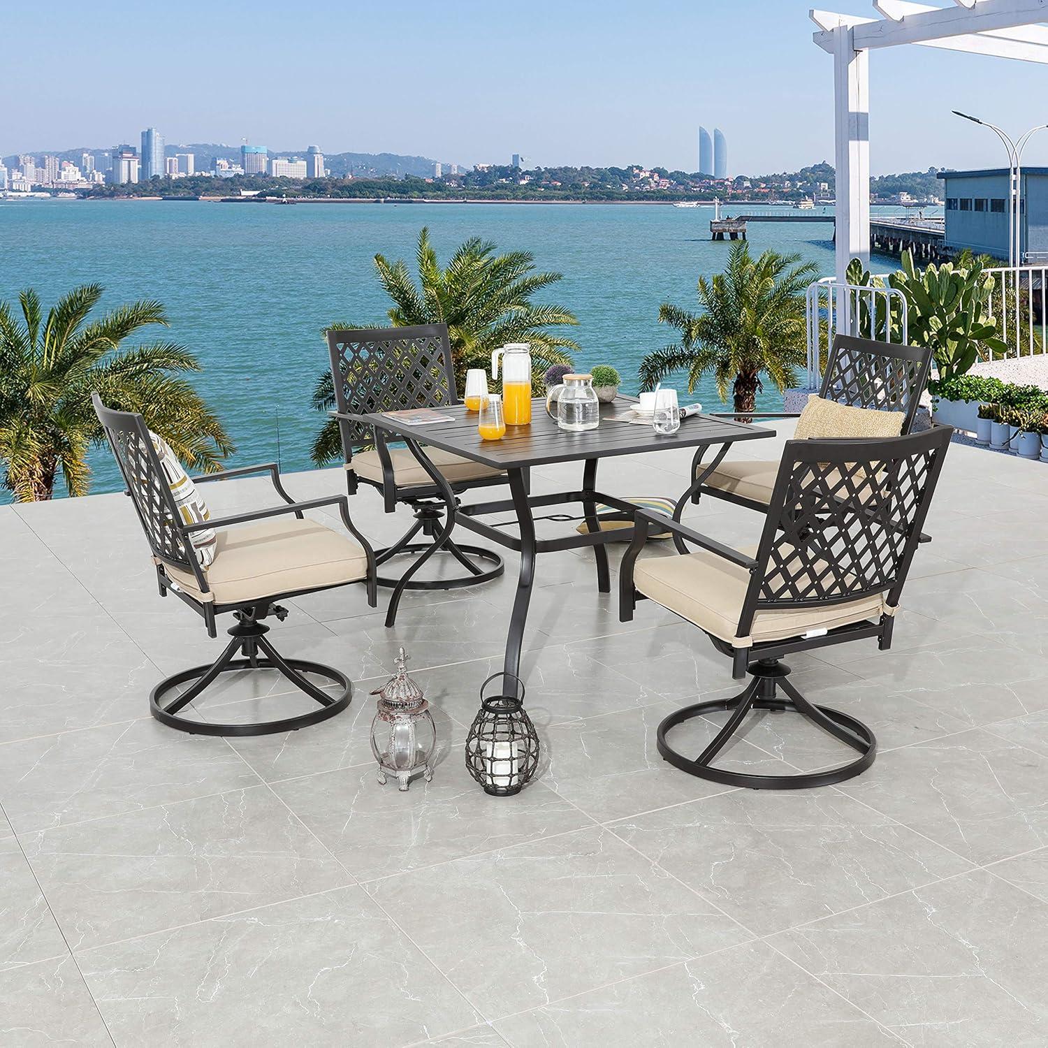 Our Take on the LOKATSE HOME 5-Piece Patio Dining Set