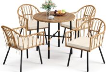 Our Honest Take: YITAHOME 5-Piece All-Weather Patio Dining Set
