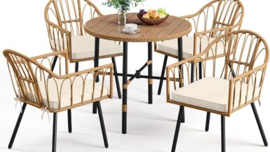 Our Honest Take: YITAHOME 5-Piece All-Weather Patio Dining Set