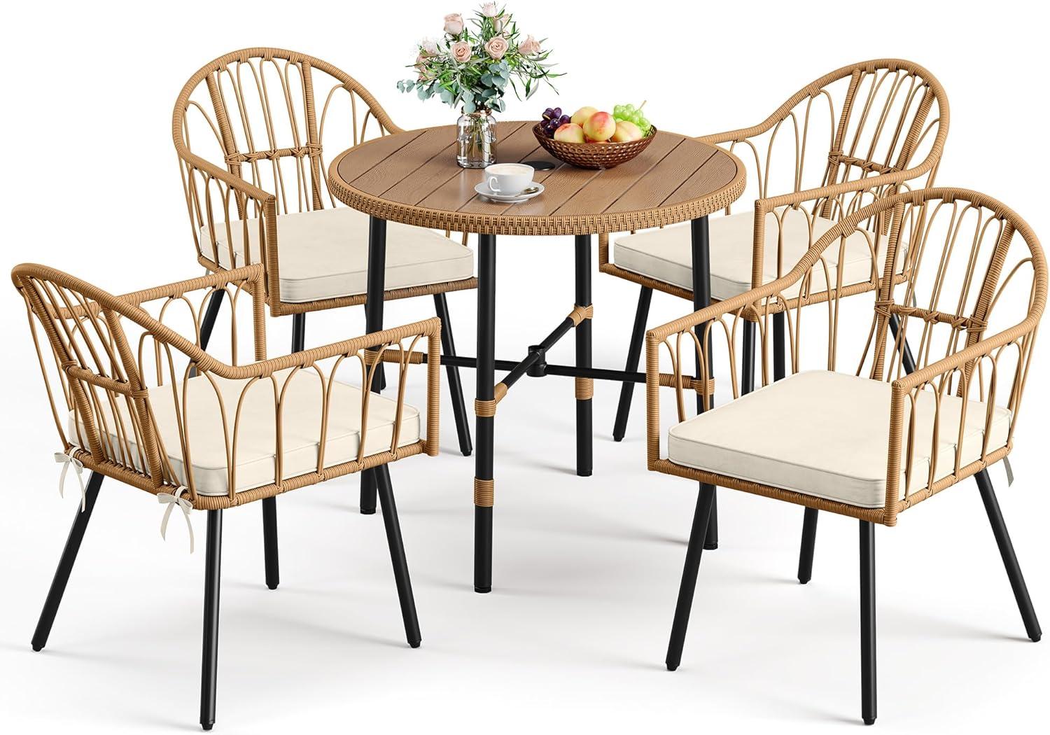 Our Honest Take: YITAHOME 5-Piece All-Weather Patio Dining Set