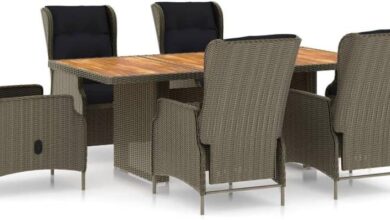 Our Honest Take on the 7-Piece Outdoor Rattan Dining Set
