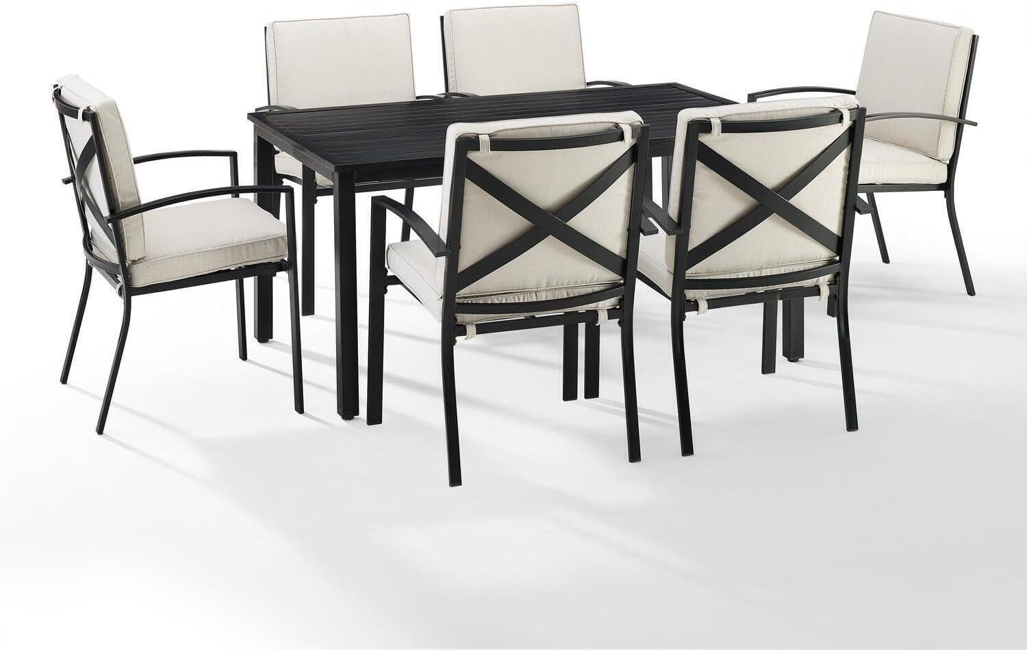 Our Honest Take on the Beachy Beauty Outdoor Dining Set with Cushions